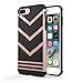 MoKo Case for iPhone 7 Plus - Anti-Slip Slim Cover Shock Absorbing Protective Shell Flexible Rubber Bumper Case for iPhone 7 Plus, Rose GOLD
