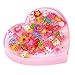 GoaPly Little Girls Princess Jewelry Rings Value Set for Kids Birthday Party Supplies, Pack of 36Pcs