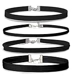 Jstyle 4-6PCS Choker Necklace for Women Girls Choker Tattoo Simple Fashion Choker Jewelry