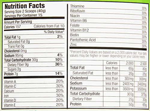 JUVO Organic Raw Meal, Green Apple, 21.2 Ounce