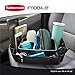 Rubbermaid Automotive Portable Tote Bin Organizer: Passenger Seat/Car Cargo Area Storage Caddy with Leakproof Bottom, Large