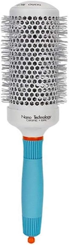 Amazon Co Jp プロフェッショナルラウンド青髪ブラシ セラミックイオンヘアコーム ファッションサロンヘアスタイリングツール Size 6 27 Cm ホーム キッチン