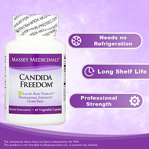 Massey Medicinals Candida Freedom Yeast Overgrowth Digestive Cleanse