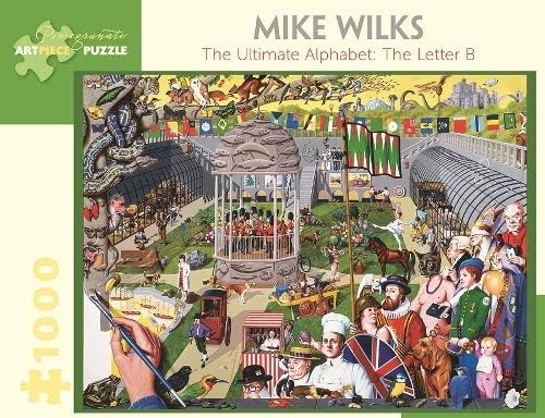 Mike Wilks the Ultimate Alphabet the Letter B 1000-Piece Jigsaw Puzzle Misc. Supplies – 10 Jun. 2016