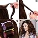 Super Jumbo Self Grip Hair Rollers Set 36 Count Mega Jumbo Large Self Holding Rollers and 12 Duck Teeth Bows Hairdressing Curlers for Women, Men (60 mm, 48 mm, 40 mm, 48 Pieces)