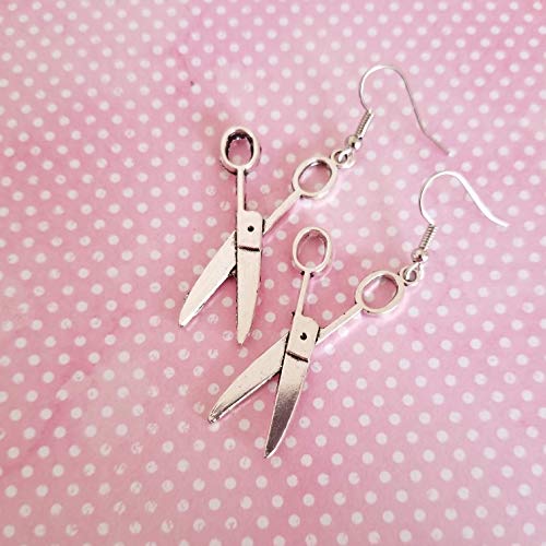 Silver Snipper Earrings
