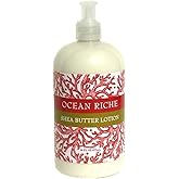 Greenwich Bay OCEAN RICHE Shea Butter Hand & Body Lotion Enriched with Cocoa Butter 16 oz