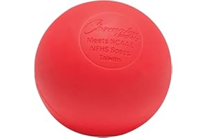 CHAMPION SPORTS Lacrosse Ball - NCAA NFHS Certified - Red