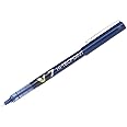 Pilot V7 Hi-Tecpoint Rollerball Pen, 0.7 mm Tip - Blue, Box of 12