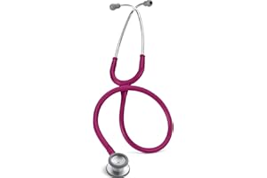3M Littmann Stethoscope, Classic II Pediatric, Raspberry Tube, Stainless Steel Chestpiece, 28 inch, 2122