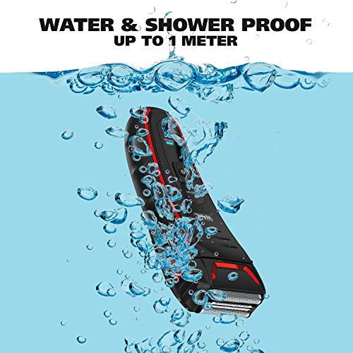 Wahl Clean & Close Electric Razor Rechargeable Wet/Dry Waterproof ...