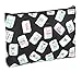Mah Jongg Direct Tiles 3 Zipper Purse for Card, Black