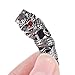 PIAOPIAONIU 10 Pcs Hair Tube Beads Dreadlocks Beads Hair Braiding Jewelry Hair Decoration Accessories