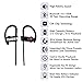 Pakway Q7 Bluetooth Earbuds , HD Stereo Beats Sound Quality Wireless Headphones (Bluetooth 4.1, Built-in Mic, CVC 6.0 Noics Cancelling, Ipx4 Sweatproof) (BLACK+SILVER) …