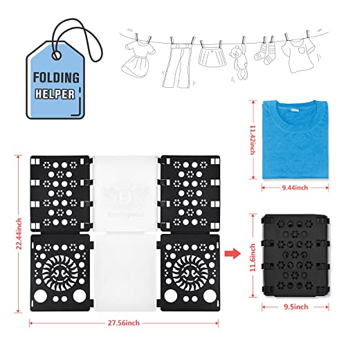 BoxLegend Version 3 Shirt Folding Board t Shirts Clothes Folder Durable