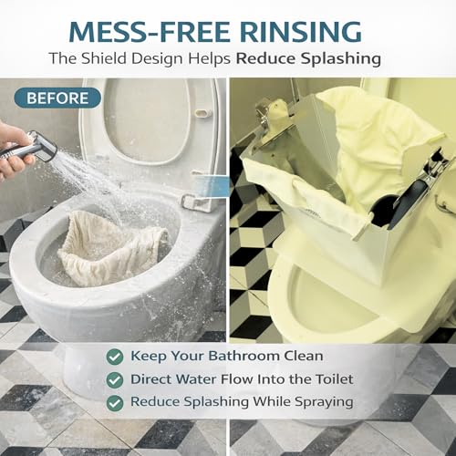 Cloth Diaper Sprayer Splatter Shield with Grabber Reacher Tool photo 8