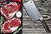 Professional 7inch Kitchen Cleaver by GoldenCrescent | High Carbon Stainless Steel | Heavy Duty Sharp Butcher Knife for Chopping & Slicing | Excellent for Meat, Fish, Vegetables & Fruit
