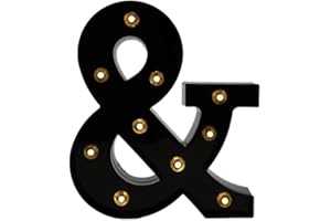 Light Up Letters,LED Marquee Letter Lights,Christmas letter Lamp,Bar letter Lights,Birthday Alphabet Lights,Marquee Letters S