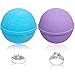 Ocean Breeze Lavender Bath Bombs Gift Set of 2 with Size 6 Ring Inside Each Made in USA