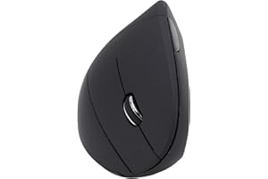 Vertical Mouse, Ergonomic Design with High Sensitivity Optical Engine and Blue Matte Side Buttons, for Work Gaming Computer L