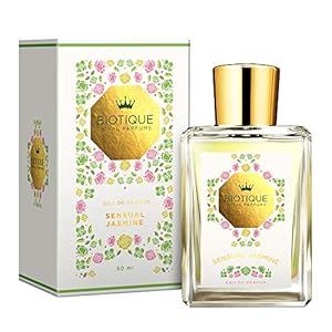 Biotique Sensual Jasmine Perfume, Eau De Parfum, 50 ml