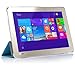 IVSO Toshiba Encore 2 WT10-A32 / A64 10.0-Inch windows 8.1 tablet ultra-thin Smart Cover Case, Only fit Toshiba Encore 2 10-inch Tablet (Blue)
