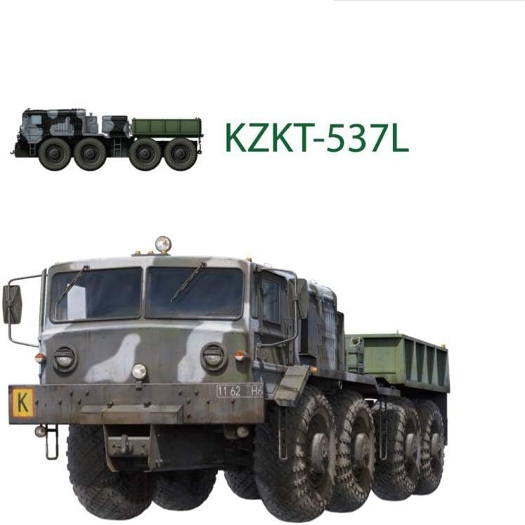 TAKOM TAK5003 Russian Army Tractors KZKT-537L & MAZ-537 1+1-1/35, Multicoloured - Image 3