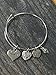 Infinity Collection Bridesmaid Gifts, Bridesmaid Jewelry, Bridesmaid Charm Bangle Bracelet- Gift For Bridesmaids