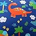 UOMNY Crib Sheets for Boys Fitted Crib Sheet Baby Sheet for Standard Crib and Toddler Mattresses Nursery Bedding Sheet Crib Mattress Sheets for Boys and Girls1 Pack Dinosaur Toddler Sheet
