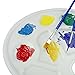 Paint Tray Palettes Art Palette with Thumb Hole -with Kare & Kind® Retail Packaging (3 Pieces, White)