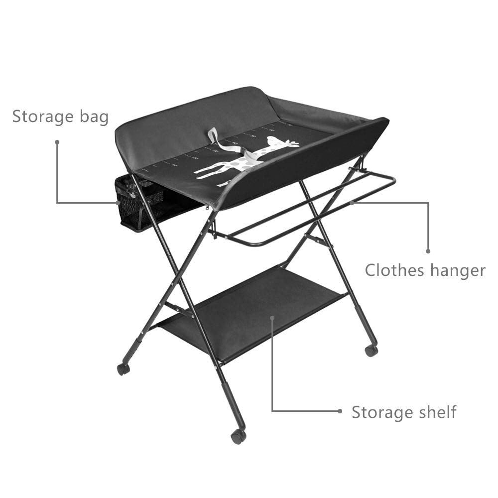 baby changing station on wheels
