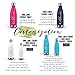 White Insulated Stainless-Steel Water Bottle, Personalized Water Bottle (32 Ounces)