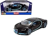 Bburago Bugatti Chiron 42 Black Limited Edition 1/18 Diecast Model Car by 11040BK