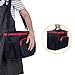 Adult Lunch Box Insulated Cooler Bag for Men and Women,Heat-resistant Reusable Lunchbox for Work Black