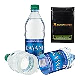 Dasani Diversion Safe Water Bottle Stash Can w HumanFriendly Smell-Proof Bag