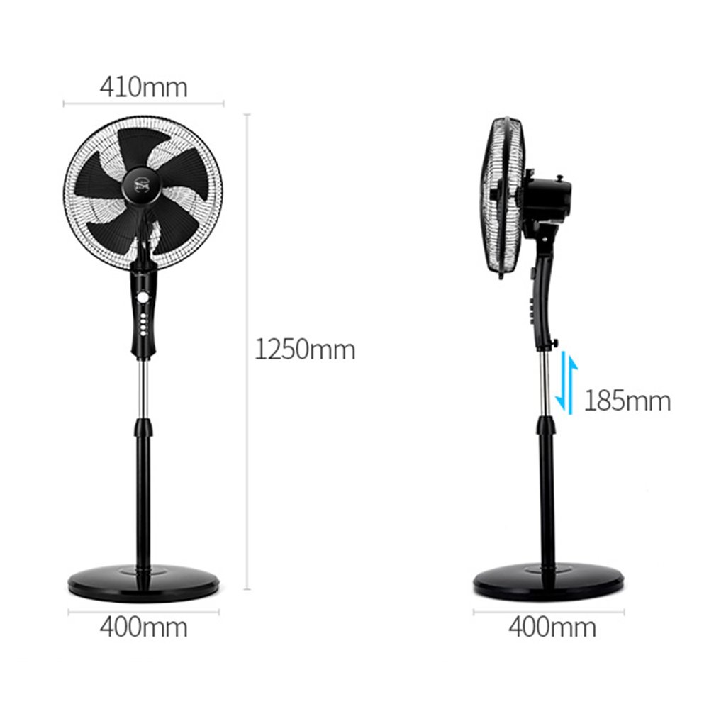 高速配送 李愛 扇風機 家庭 オフィス16インチ電気振動フロアスタンド台式空気冷却ファン 黒 B07gdxzqhh 内祝い Www Ajaymedicalhall Com