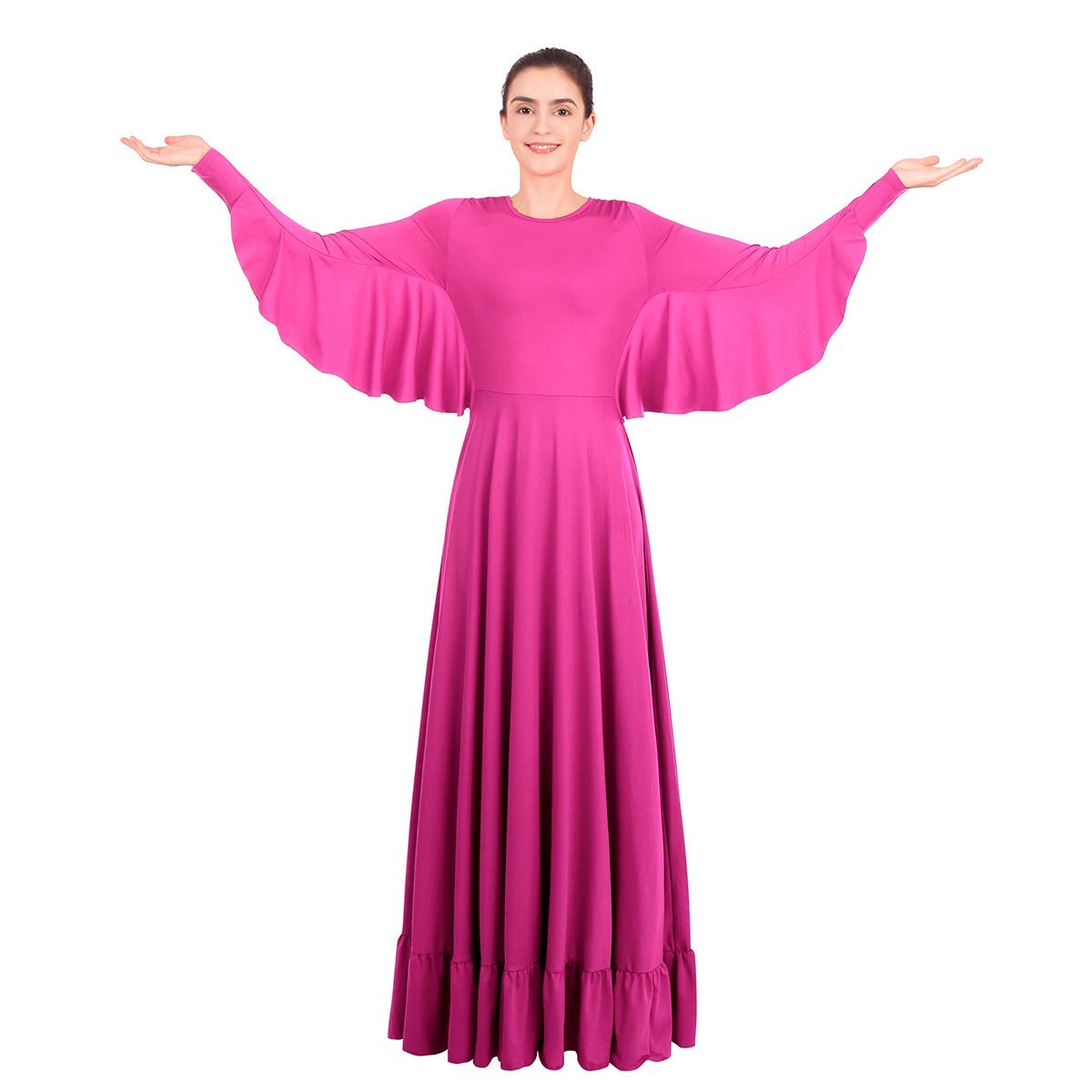 Girls Angel Isis Wings Worship Liturgical Praise Dance Dress Church