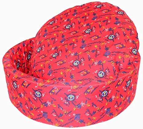 Scoobee Royal Colored Round Dog Beds (Medium, 75x75x22 cm) 2500 Gram