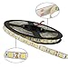 JOYLIT 24V LED Strip Lights White 6000-6500K 16.4ft/5M 5050 SMD 300LEDs IP65 Waterproof, Dimmable Self-Adhesive LED Tape Lighting for Kitchen Cabinets, Book Shelf, TV Bias Lighting Decoration