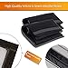FYLINA Magnetic Screen Door Heavy Duty Mesh Curtain Screen and Full Frame Velcro, Top-to-Bottom Seal No Mosquitos - Fits Door Up To 34