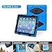 KIDSPR 5766062 Super Protect Shockproof and Rainproof Case with Built-in Screen Protector for Apple iPad 2/3/4, 2015 - Blue/Black