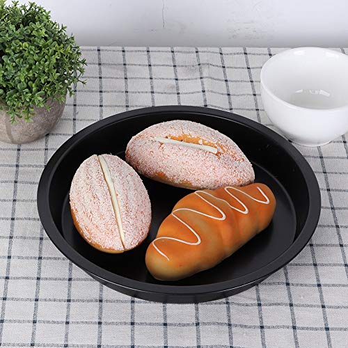 8 inch ronde pizzaplaat, non-stick pizza pan voor oven koolstofstalen bakpan keukenaccessoires - Afbeelding 4