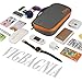 VIGBAGNIA Triple Layer Travel Cord Organizer Electronics Accessories Case USB Drive Shuttle Travel Gear Carry Bag for Phone Charger and Cable