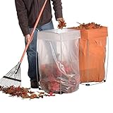 Bag Buddy Bag Holder - Versatile Metal Support Stand for 30 - 33 Gallon Plastic Bags - Use For Leaves, Yard Work, Laundry, Trash and More - 23"h