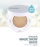 April Skin Magic Snow Cushion WHITE SPF50+ / PA+++ (15g) (#22 Pink Beige) 2016 New Version