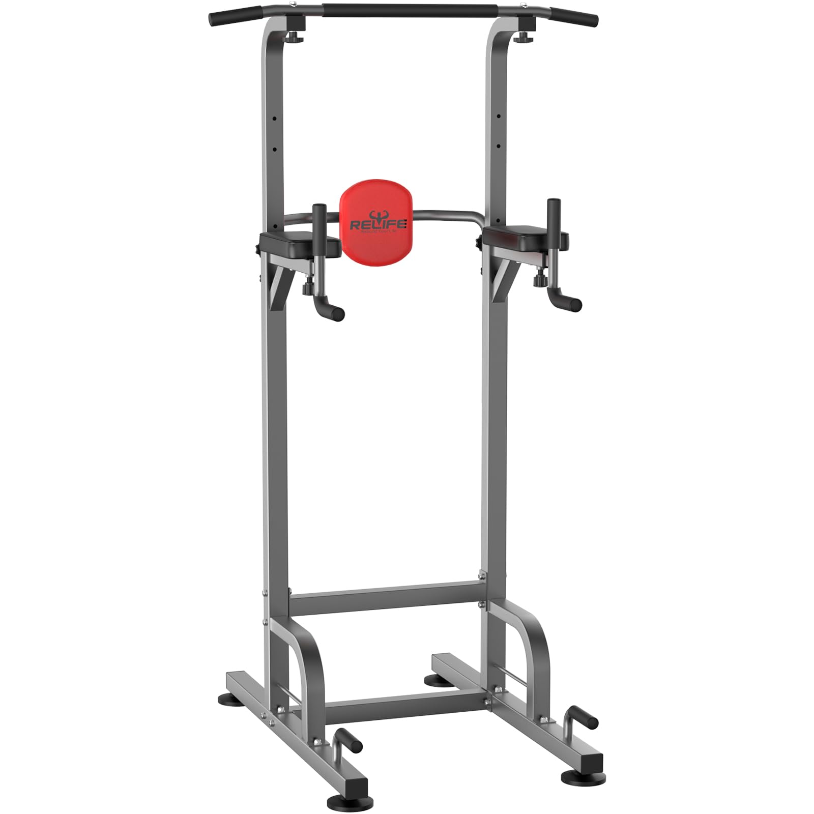 Photo 1 of ***************FOR PARTS ONLY- MISSING PARTS***************
RELIFE REBUILD YOUR LIFE Power Tower Pull Up Bar Station Workout Dip Station for Home Gym Strength Training Fitness Equipment