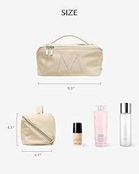 EACHY Personalized Makeup Bag, Travel Cosmetic Bags