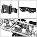 DNA MOTORING HL-OH-C10-CH Headlight Assembly, Driver and Passenger Side,Chrome, Compatible with 92-99 Chevy GMC C/K 1500 2500 Suburban Yukon