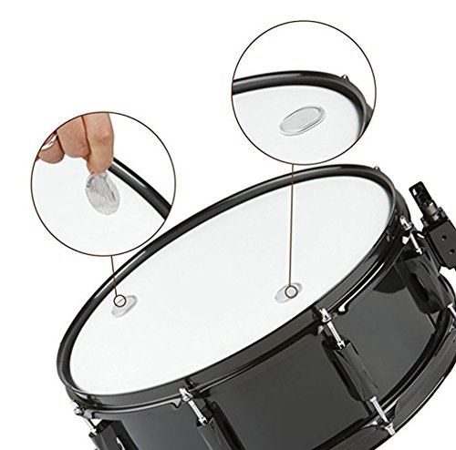ieasysexy Drum Damper Gel Pads Transparent Cymbal Mute Pack for Drums and Cymbals Cymbal Set for Quiet Pratice 6-Piece Pack