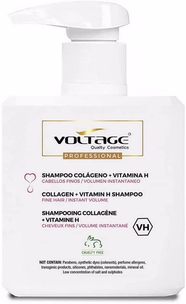 Voltage Shampoo Shampoo Collagen + Vitamin H - 500ml